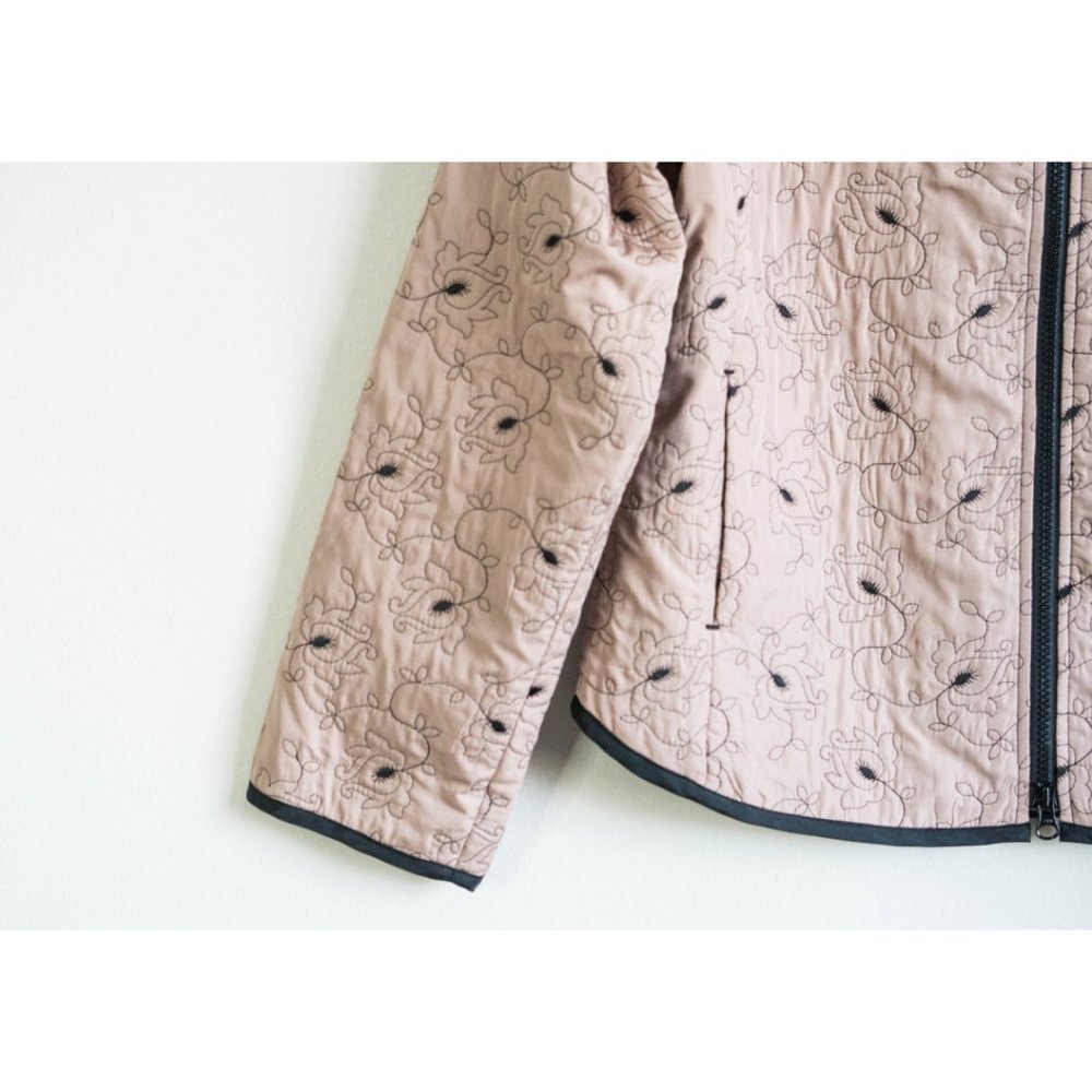Flower Embroidered Spring Jacket - Picture 4 of 5